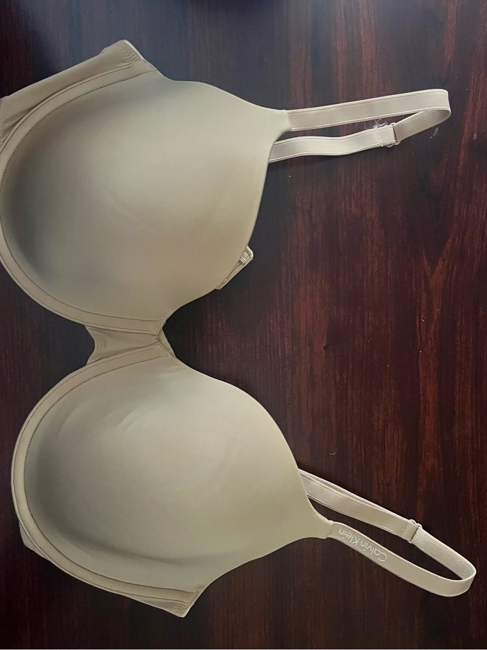 Calvin Klein Beige Smooth Molded T-Shirt Bra